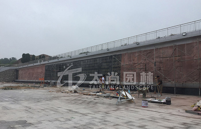 F66永乐园林 义士浮雕