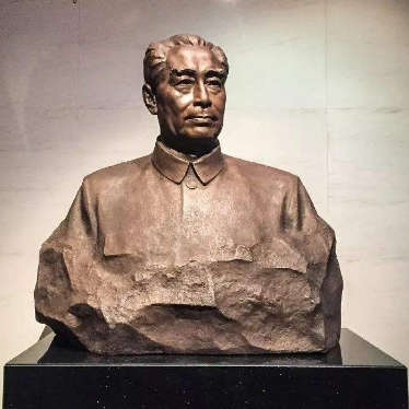 周恩来雕塑-周恩来石雕-铸铜雕塑-巨人雕像